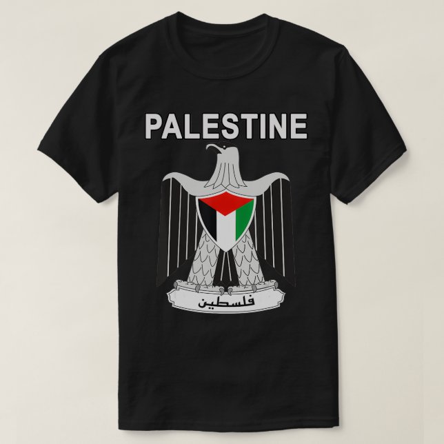 Palestinas nationella agel i Saladin T Shirt (Design framsida)