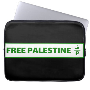 Palestinas registreringsskylt - Palestina Laptop Fodral