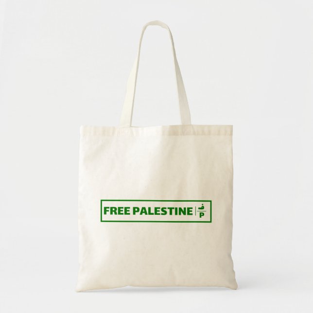 Palestinas registreringsskylt - Palestina. Tygkasse (Framsidan)