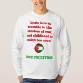 Palestinas röster - Humanity Gråter rättvisa T Shirt