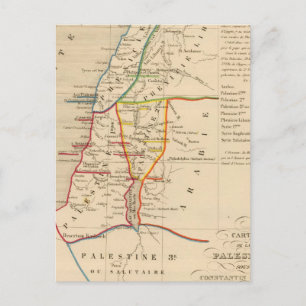 Palestinas sous Constantin le Grand, 330 apres JC Vykort