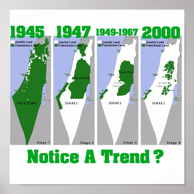 Palestinas utveckling poster (Framsidan)