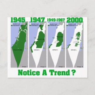 Palestinas utveckling vykort