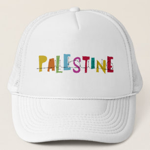 PALESTINE Arabiskt Namn Färgglatt Keps