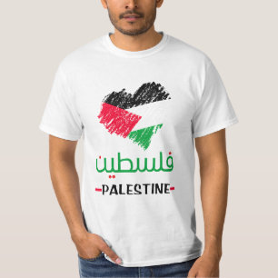 Palestine hjärta t shirt