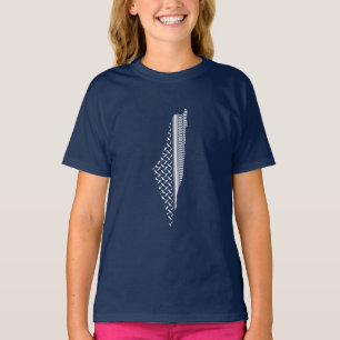 Palestine Karta Keffiyeh filistin T Shirt