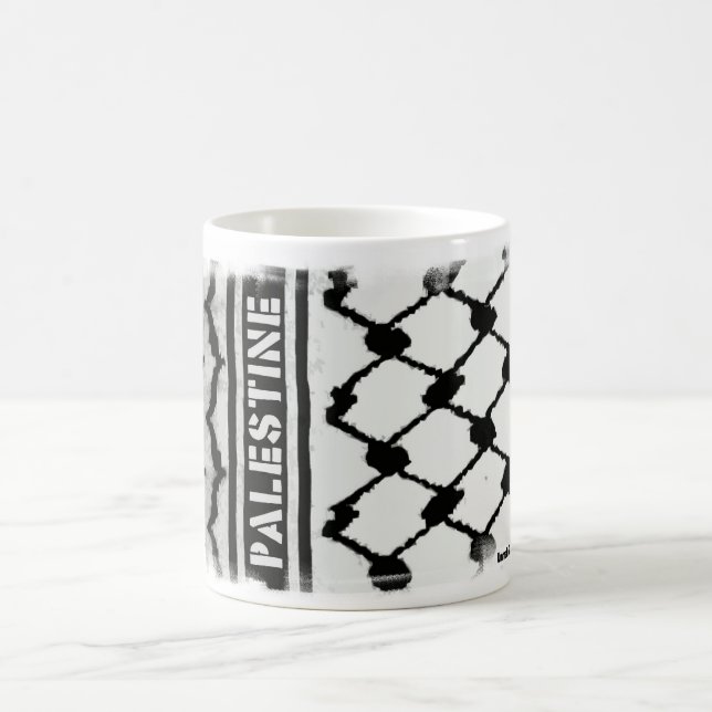 Palestine Keffiyah Kaffemugg (Center)
