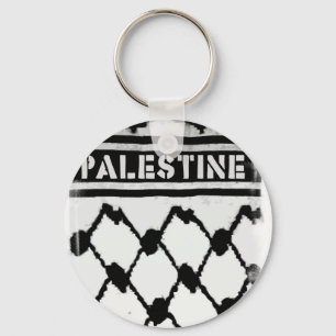 Palestine Keffiyah Nyckelring