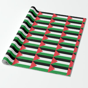 PALESTINE PALESTINE FLAGGA PRESENTPAPPER