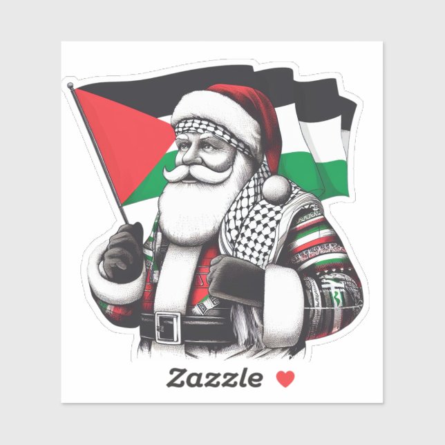 PALESTINE SANTA STIKCER KLISTERMÄRKEN (Ark)