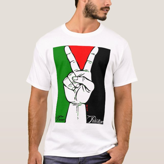 PALESTINE VICTORIA T-SHIRT (Framsida)