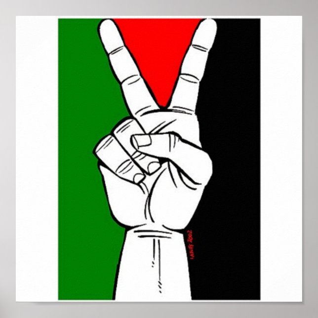 Palestine Victory Poster (Framsidan)