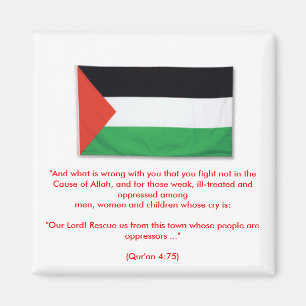 PalestineFlagBig08, "och vad är fel med dig… Magnet