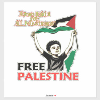 Palestinisk bilmärke, palestinska Flagga Decal, Ga Klistermärken