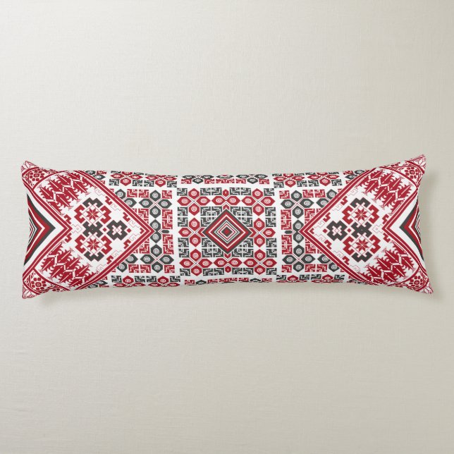 Palestinsk broderimönster 2 kroppskudde (Baksidan)