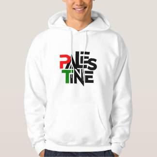 Palestinsk eller palestinsk modern typografi hoodie