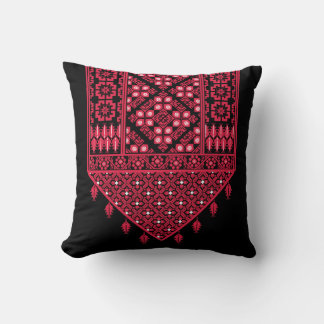 Palestinsk Embroidery Tatreez-tryckt design Kudde
