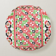 Palestinsk Embroidery Tatreez-tryckt design