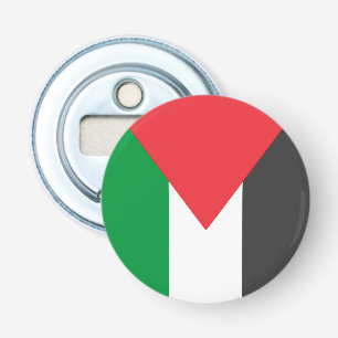 Palestinsk flagg Fri Palestina anpassad Flasköppnare