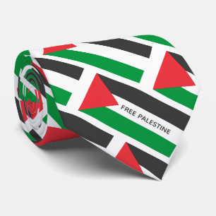 Palestinsk flagg Fri Palestina anpassad Slips