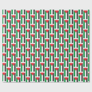 Palestinsk flagg Fria Palestina  Presentpapper