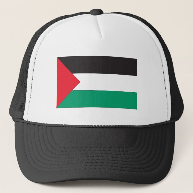 Palestinsk flagga truckerkeps (Framsida)