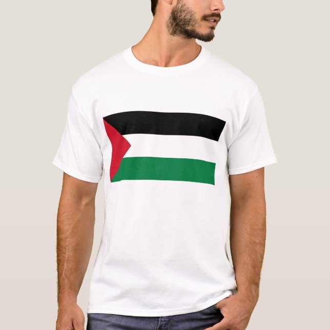 Palestinsk flaggaT-tröja T-shirt (Framsida)