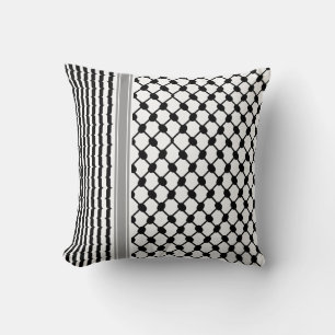 Palestinsk Hatta Keffiyeh Kufiya Folklig (2 Mönste Kudde