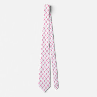 Palestinsk Hatta Palestine Kufiya Mönster Rosa Slips