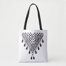 Palestinsk Keffiyeh-handväskor