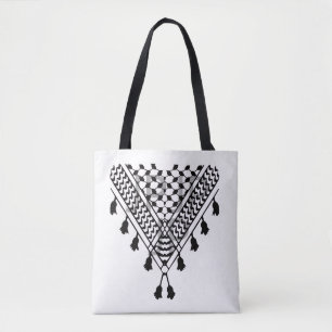 Palestinsk Keffiyeh-handväskor Tygkasse