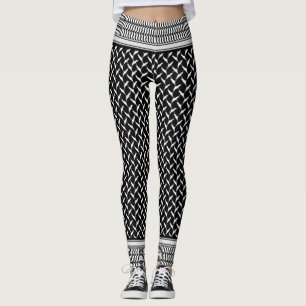 Palestinsk Keffiyeh karta Leggings