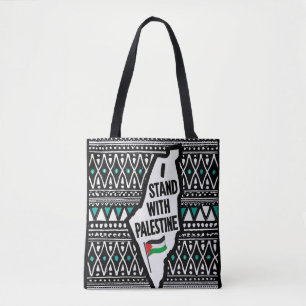 palestinsk keffiyeh, tote bag-free palestine tygkasse