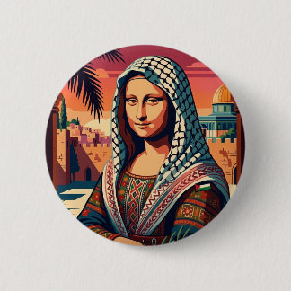 Palestinsk Mona lisa Knapp