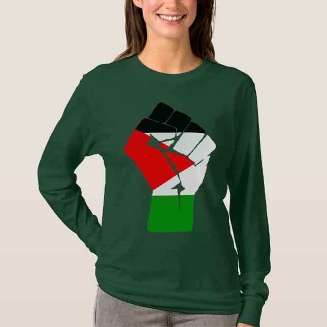 Palestinsk näve av revolutionen tröja (Framsida)