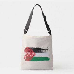 Palestinsk Solidaritets Crossbody-väska Kärleksh Axelväska
