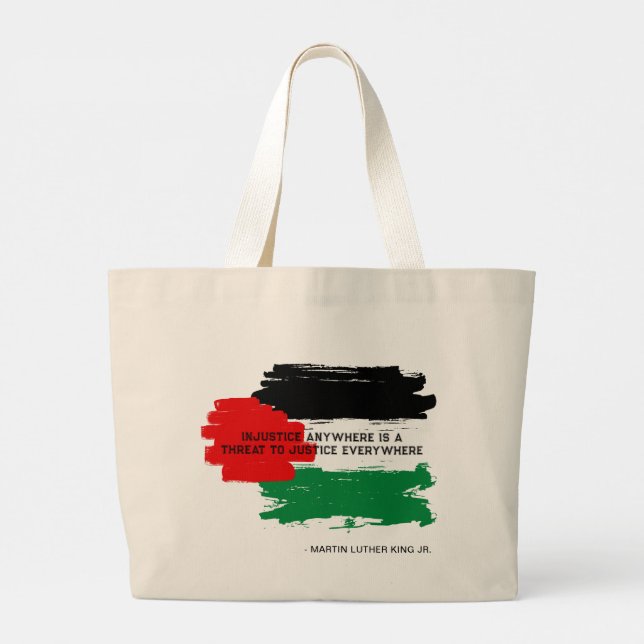 Palestinska befrielseflagga shoppingväska | Jättef Jumbo Tygkasse (Baksida)