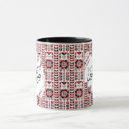 Palestinska Bran Mönster förmidarabiska kaffe Mugg