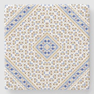 Palestinska broderier mönster tryckt design stenunderlägg