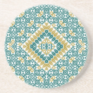 Palestinska broderier mönster tryckt design underlägg