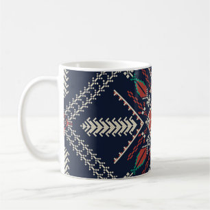Palestinska broderier: Traditionell utformning av  Kaffemugg