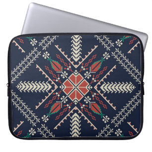 Palestinska broderier: Traditionell utformning av  Laptop Fodral