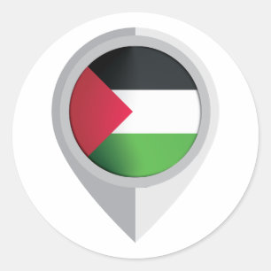 Palestinska centrifugeringsplats, Flagga Runt Klistermärke