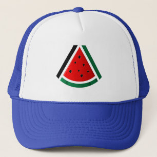 Palestinska Flagga ف ل س ي ن Kärlek   Vattenmelon  Keps
