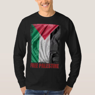 Palestinska Flagga Arabiska palestinier, frigjord T Shirt