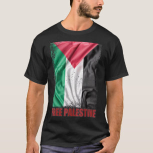 Palestinska Flagga Arabiska palestinier, frigjord T Shirt