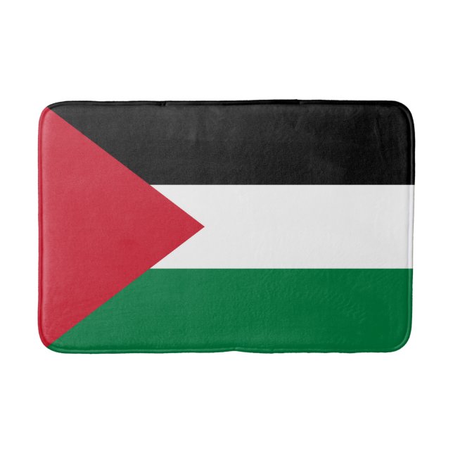 Palestinska Flagga Badrumsmatta (Framsidan)