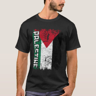 Palestinska Flagga Big Palestine Flagga T Shirt