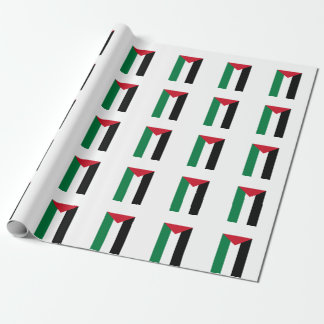 Palestinska Flagga Free Gaza Sticker Presentpapper