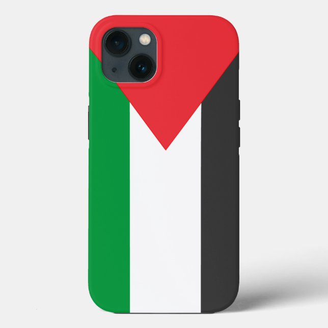 Palestinska flagga Free Palestine anpassat (Baksida)